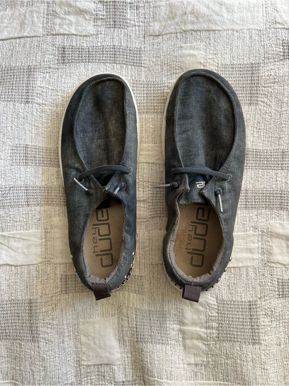 Hey Dude Casual Slip-On Shoe in Charcoal